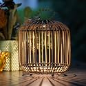 Solar Yard 1-Pack Outdoor Solar Lamp, Water-resistant Lights for Outside Hanging Lantern Table Lamp Lights Decoration for Garden, Yard, Patio, Porch, Trees, Pathway, Natural