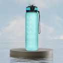 Solara Sipper Water with Motivational Time Marker, Leakproof, office, Gym, 1 L Tritan Bottle