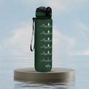Solara Sipper Water with Motivational Time Marker, Leakproof, office, Gym, 1 L Tritan Bottle