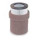 Solberg 231P™ Polyester Filter Cartridge with Prefilter, Compressor, Blower, 9-1/2" Height, 3-5/8" Inner Diameter, 5-3/4" Outer Diameter, 300 SCFM, Made in the USA