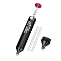 Solder Sucker Desoldering Pump with Spare nozzle, Vacuum Pump Solder Remover Tool for Electronics Repair