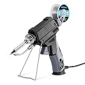 Soldering Iron Gun, 60W Auto Feed Soldering Gun with Adjustable Temperature LCD Display and Solder Wire for Electronic PCB Repair DIY