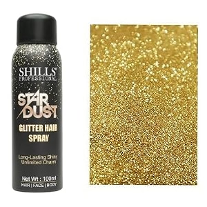 soldright hair and body glitter spray suitable for stage festival rave and makeup prom 100ml hairfacebody silver
