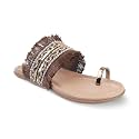 SOLE HEAD Beige Women Flat Sandal