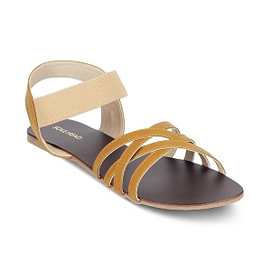 SOLE HEAD Blue Flat Women Sandal