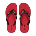 Solefit Men39s Red Slippers-7 UK 41 EU