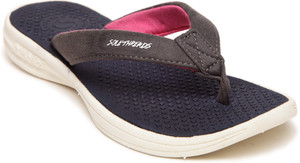 SOLETHREADS REBEL Women Flip Flops Navy