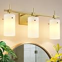 SOLFART 3-Light Bathroom Vanity Light Modern Brushed