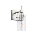 SOLFART 1 Light Vintage Vanity Light Brushed