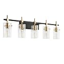 SOLFART 40.1 inch Vintage Brass Bathroom Vanity