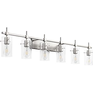 SOLFART 49.2 inch 6 Lights Vanity Light