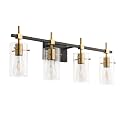 SOLFART Farmhouse Brass Bathroom Vanity Lights fixtures