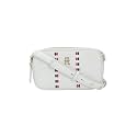 Solid Beige Polyurethane Sling Bag
