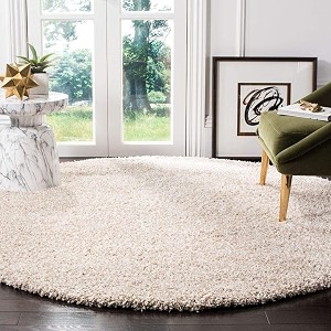 Solid Fluffy Rugs and Carpet for Hall