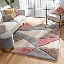 Solid Fluffy Rugs and Carpet for Hall