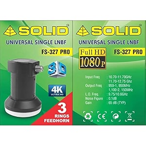 solid fs-327pro universal single 3d 4 ultra hd lnbf camera suitable for all dth - best by marginbaba