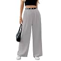 Solid High Waist Straight Korean Loose Pleated