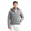 Solid Hooded Puffer Jacket