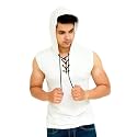Solid Men Hooded Neck Grey T-Shirt