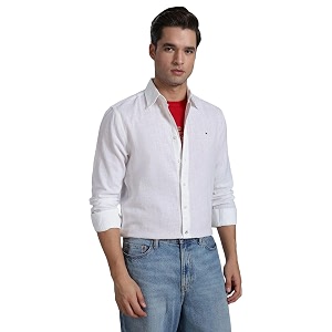 Solid Regular fit Cotton Shirt
