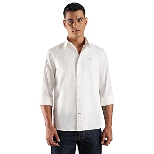 Solid Regular fit Cotton Shirt