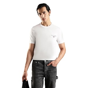 Solid Regular Fit Cotton T-Shirt