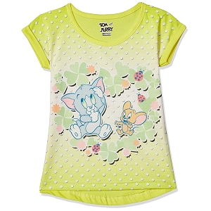 Solid Regular Fit Girls Tops
