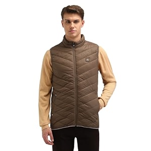 Solid Regular Fit Reversible Packable Jacket