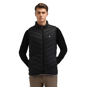 Solid Regular Fit Reversible Packable Jacket