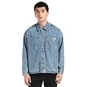 Solid Relaxed Fit Cotton Jacket