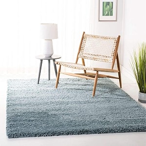Solid Shaggy Carpets and Rugs for Bedroom