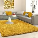 Solid Shaggy Carpets and Rugs for Bedroom