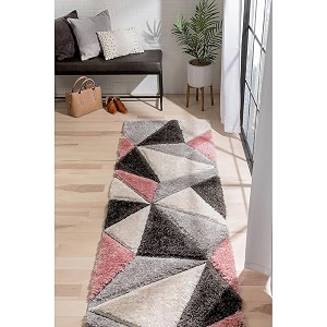 Solid Shaggy Rugs and Carpet for Bedroom