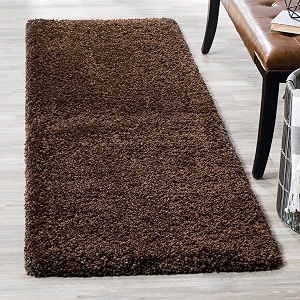 Solid Shaggy Rugs and Carpet for Bedroom