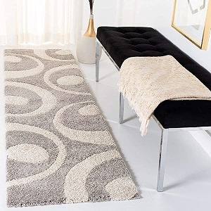 Solid Shaggy Rugs and Carpet for Bedroom