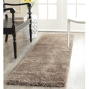 Solid Shaggy Rugs and Carpet for Bedroom