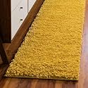 Solid Shaggy Rugs and Carpet for Bedroom
