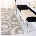 Solid Shaggy Rugs and Carpet for Bedroom