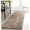 Solid Shaggy Rugs and Carpet for Bedroom