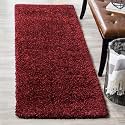 Solid Shaggy Rugs and Carpet for Bedroom