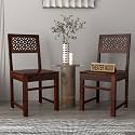 Solid Sheesham Wood Dining Chair Set of