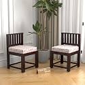 Solid Sheesham Wood Dining Chair Set of