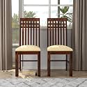 Solid Sheesham Wood Dining Chair Set of