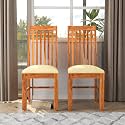 Solid Sheesham Wood Dining Chair Set of