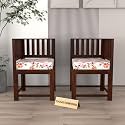 Solid Sheesham Wood Dining Chair Set of