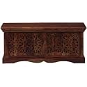 Solid Sheesham Wood Hand Crafted Trunk Box With Storage For living Room Wooden Trunk Box For Storage Large Bed Room And Living Room (Honey Finish)