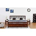 Solid Sheesham Wood Queen Size Bed Without