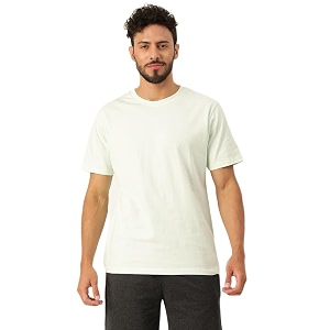 Solid Soft Cloth Round Neck Cotton Relaxed