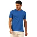 Solid Soft Cloth Round Neck Cotton Relaxed