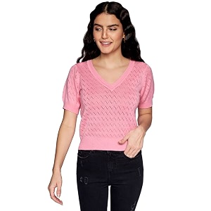 AND Womens Solid Regular Fit Shirt